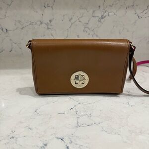 Kate spade crossbody bag. Brown genuine leather.